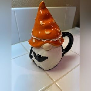 Halloween ceramic gnome mug